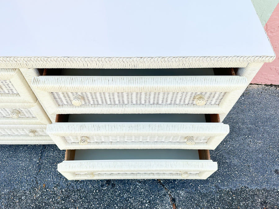 Henry Link Wicker Dresser