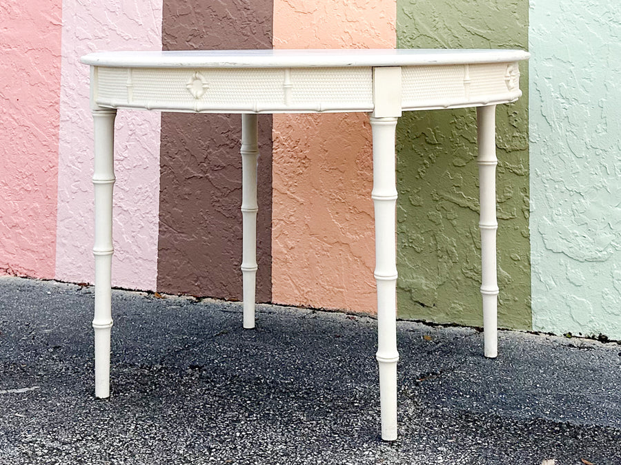 Palm Beach Faux Bamboo Dining Table