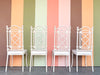 Palm Beach Style Faux Bamboo Outdoor Dining Set