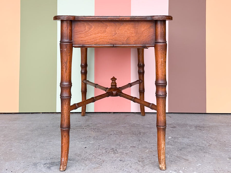 Handsome Faux Bamboo Desk