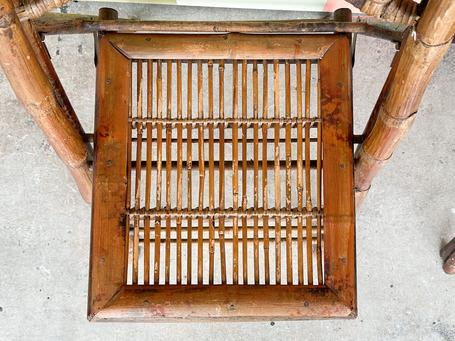 Pair of Bamboo Folding Chairs