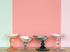 Set of Four Colorful Shell Coupes