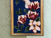 Pretty Blue Bird Needlepoint Framed Art