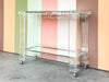 Fab MCM Lucite Bar Cart