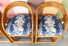Set of Four Rattan Bar Stools