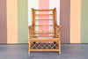 Rattan Wingback Chair