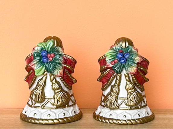 Fitz and Floyd Holiday Salt and Pepper Set