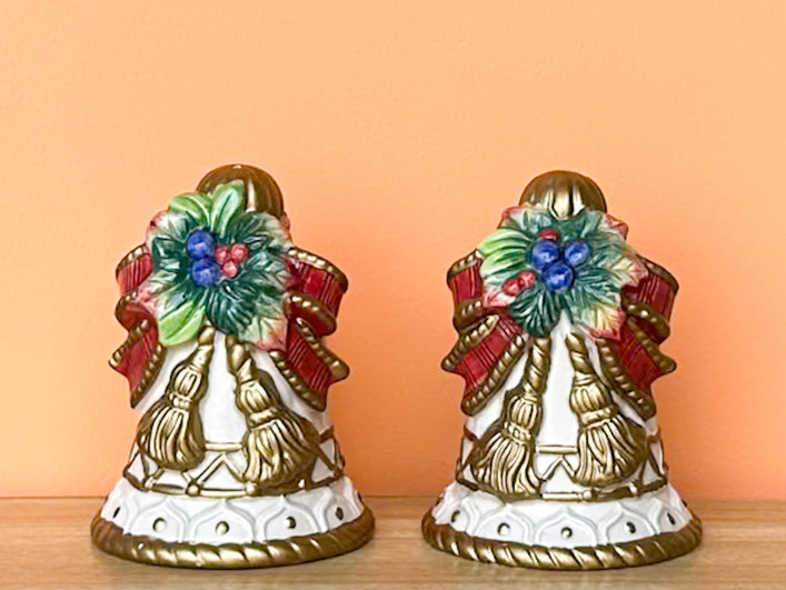 Fitz and Floyd Holiday Salt and Pepper Set