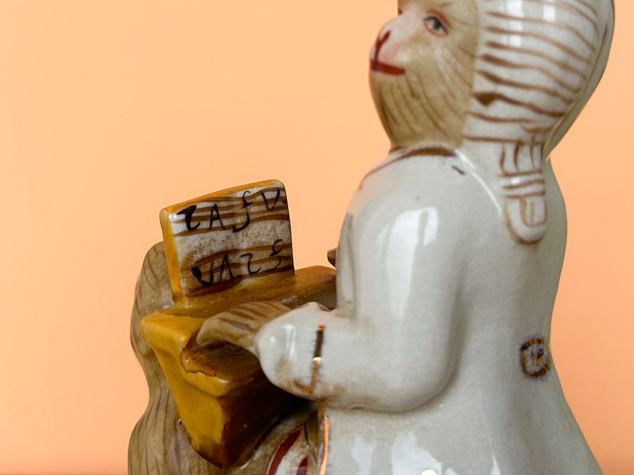 Mozart Monkey Figurine