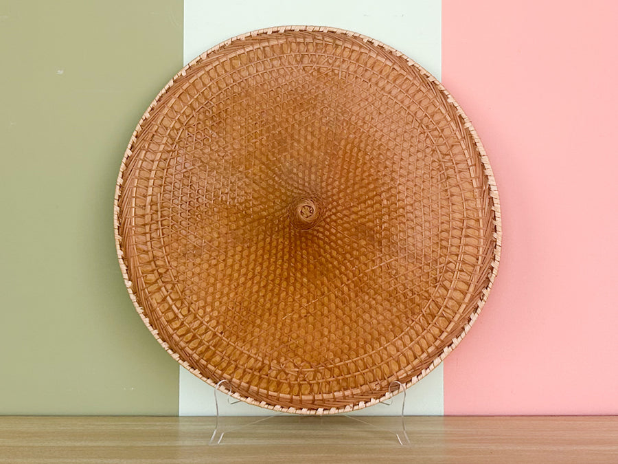 Trio of Cane and Rattan Hats