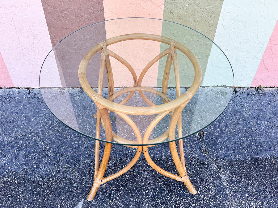 Coastal Rattan Dining Table