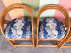 Set of Four Rattan Bar Stools