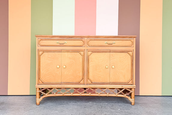 Ficks Reed Rattan Server