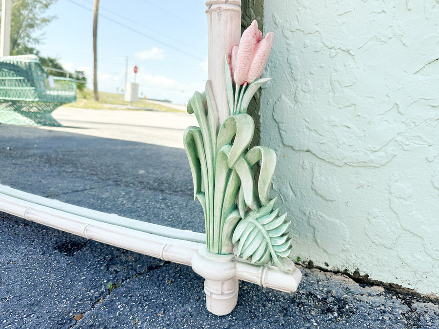 Regency Style Pineapple Gampel Stoll Mirror