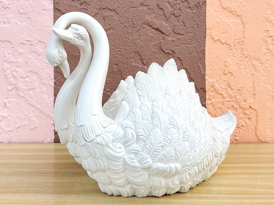 Sweet Ceramic Swans
