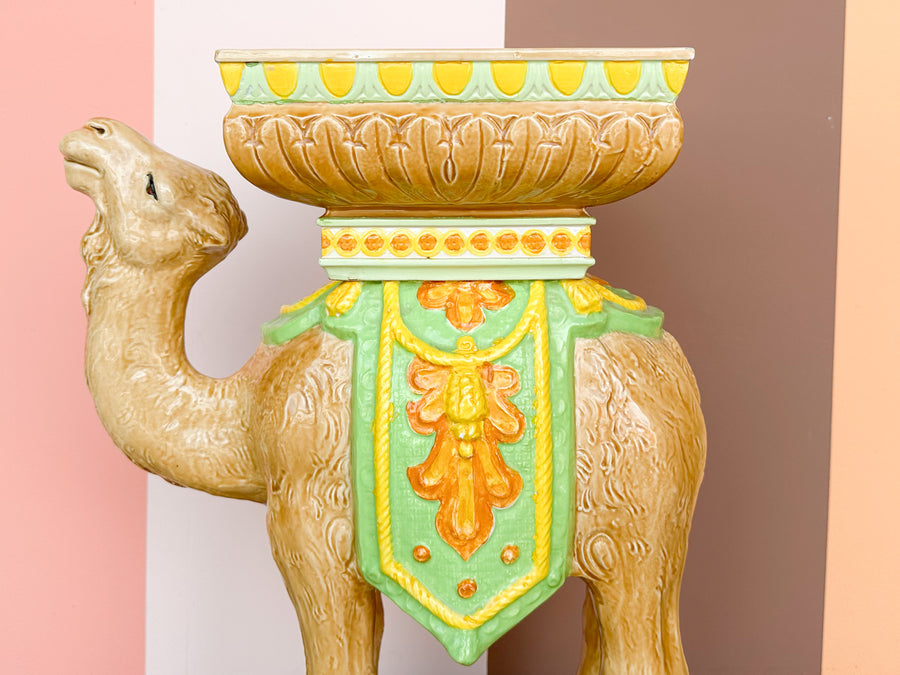 Kips Bay Show House Camel Garden Seat