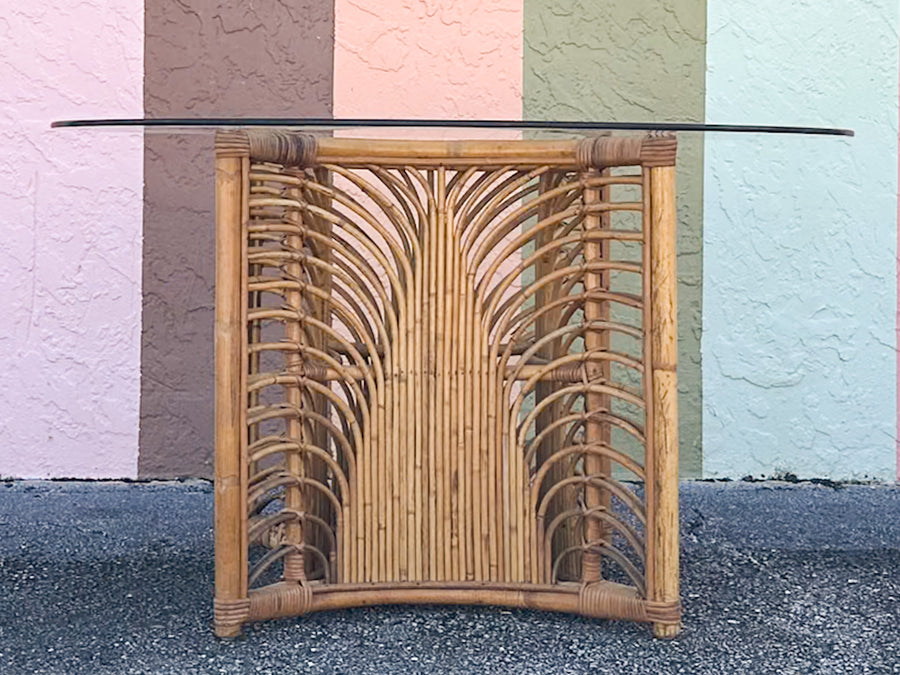 Old Florida Rattan Dining Set