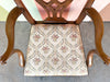 Wood Shell Motif Arm Chair