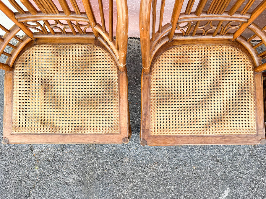 Set of Four Brighton Style Dining Chairs