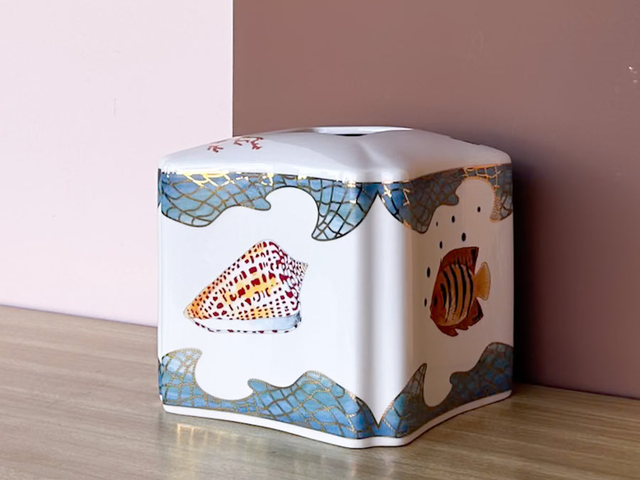 Lynn Chase St. Tropez Tissue Box