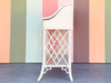Wicker and Rattan Secretary Desk