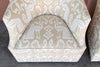 Pair of Newly Upholstered Swivel Chairs