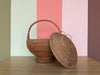 Rattan Basket with Handle