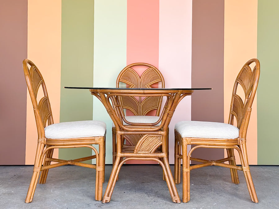 Island Style Rattan Dining Set