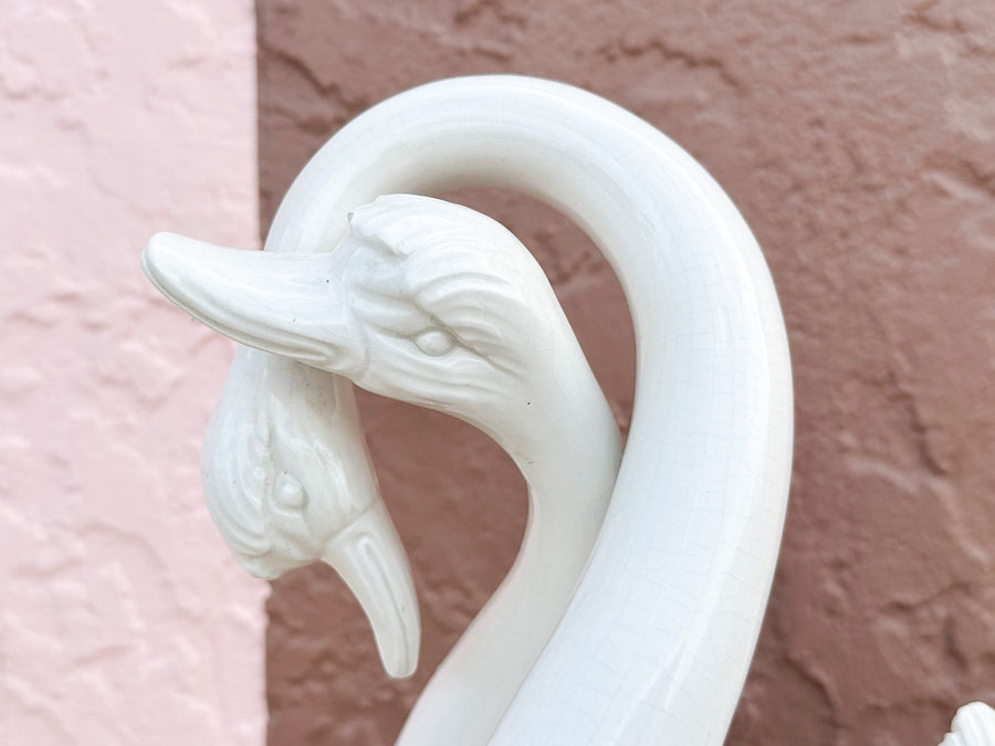 Sweet Ceramic Swans