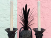 Pair of Tole Pineapple and Tassel Wall Sconces