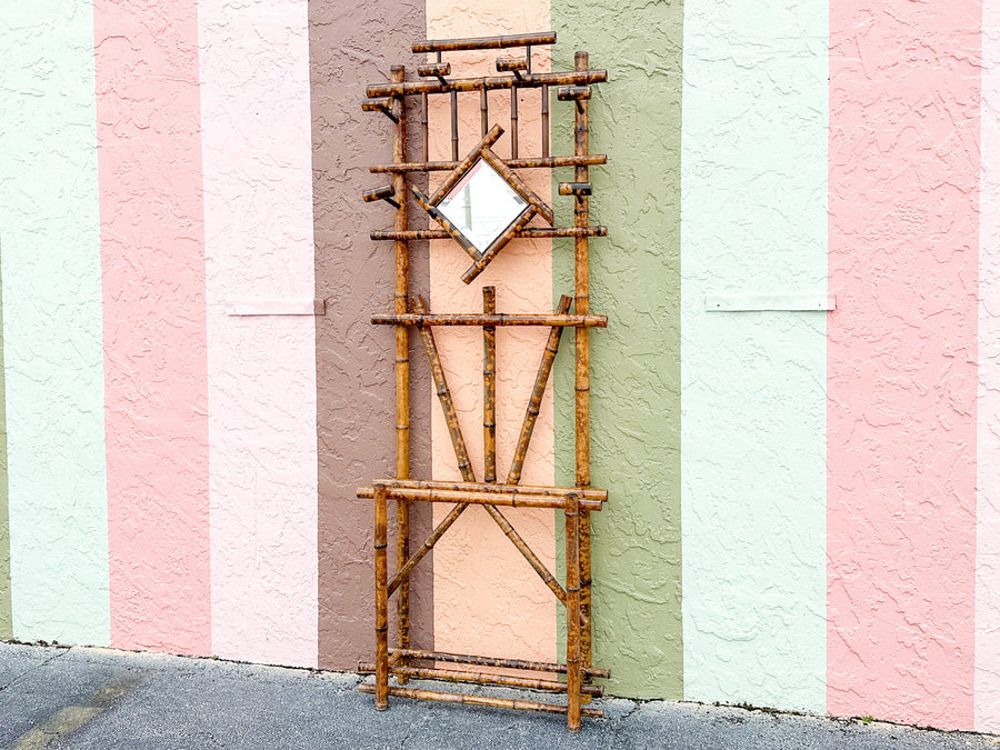 Tortoiseshell Rattan Pagoda Hall Tree