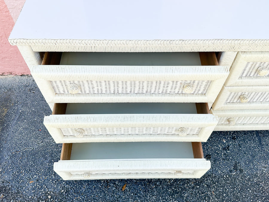 Henry Link Wicker Dresser