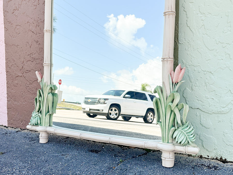 Regency Style Pineapple Gampel Stoll Mirror