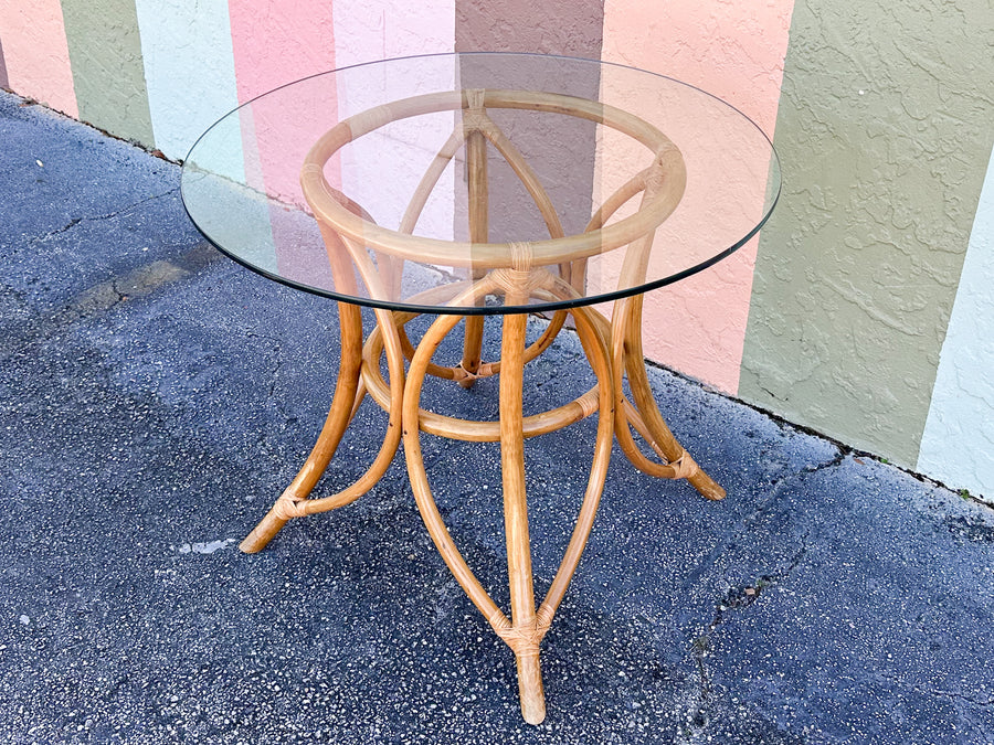 Coastal Rattan Dining Table