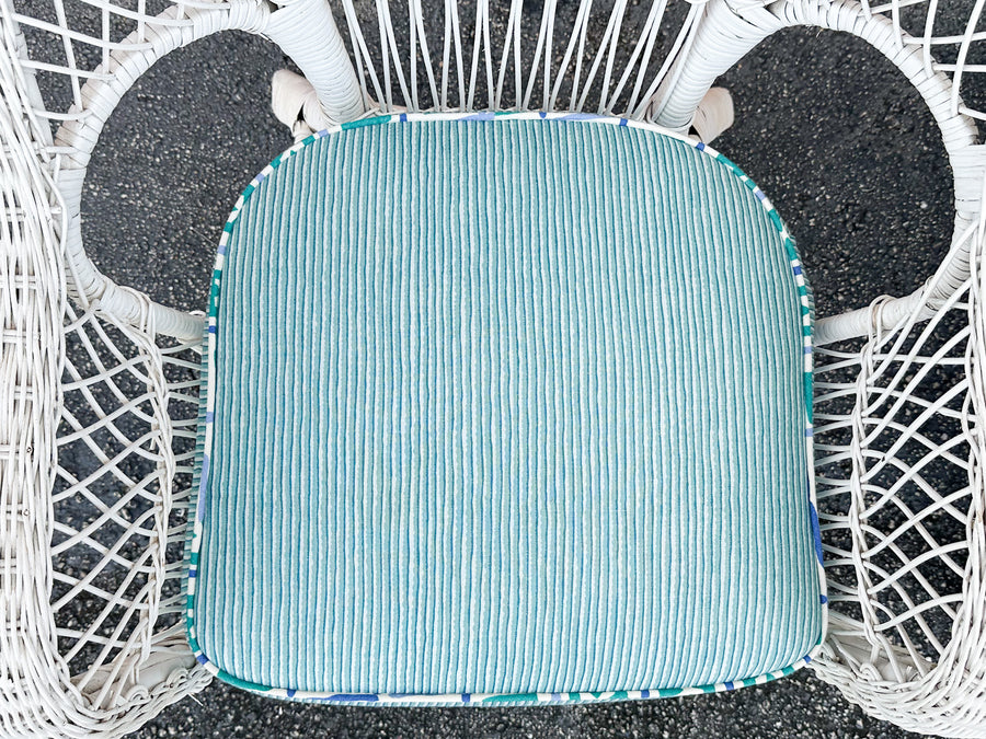 Pair of Wicker Chic Lounge Chairs