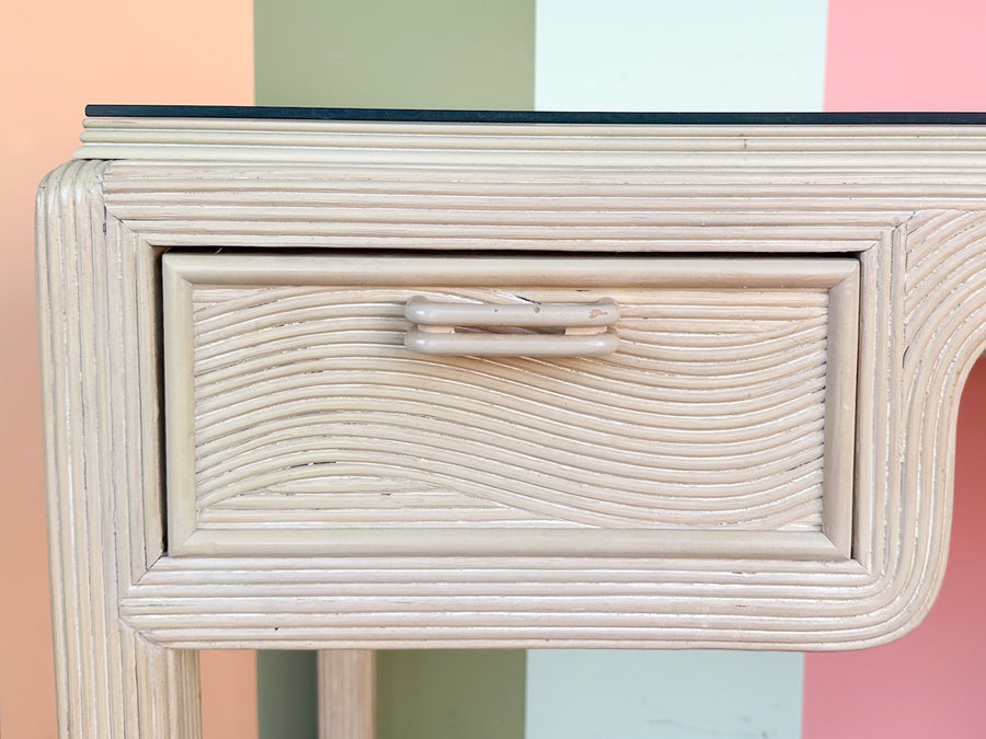 Coastal Chic Pencil Reed Desk and Chair