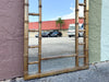 Faux Bamboo Greek Key Mirror