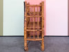 Tortoiseshell Rattan Wine Rack