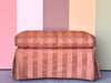 Pretty Bronze Upholstered Ottoman