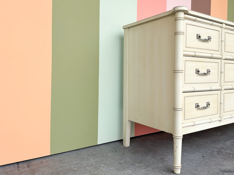 Henry Link Faux Bamboo Dresser
