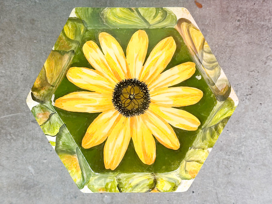 Sweet Sunflower Garden Seat by Townsends