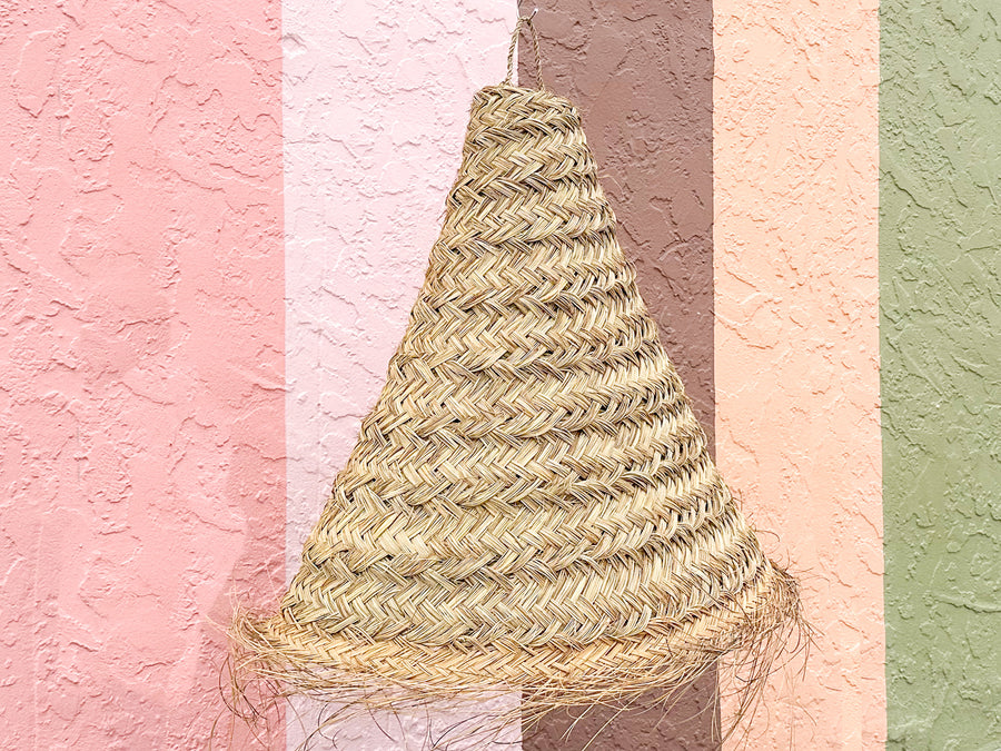 Island Chic Woven Pendant