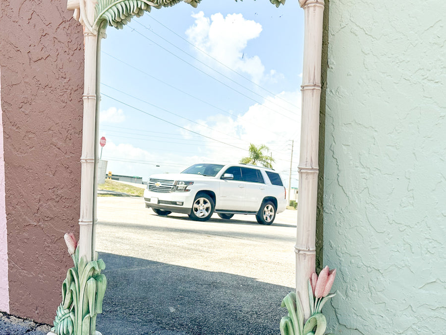 Regency Style Pineapple Gampel Stoll Mirror