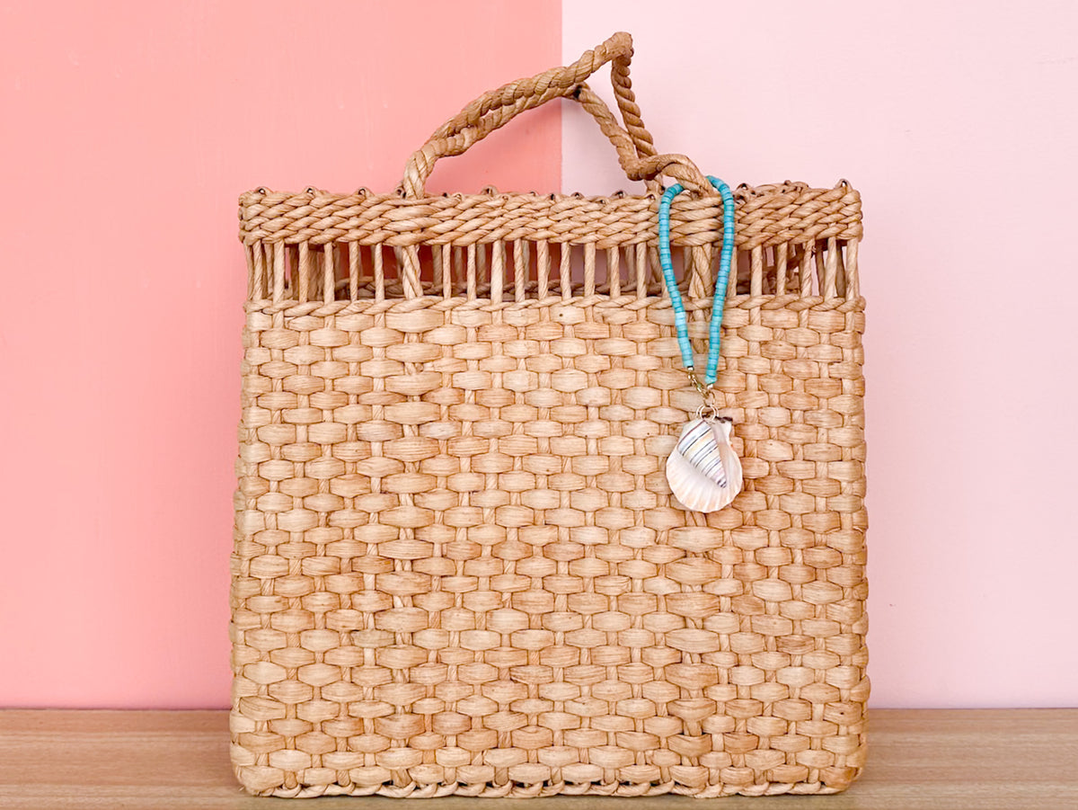 Palm Beach Regency Shell Bag Baubles - Turquoise