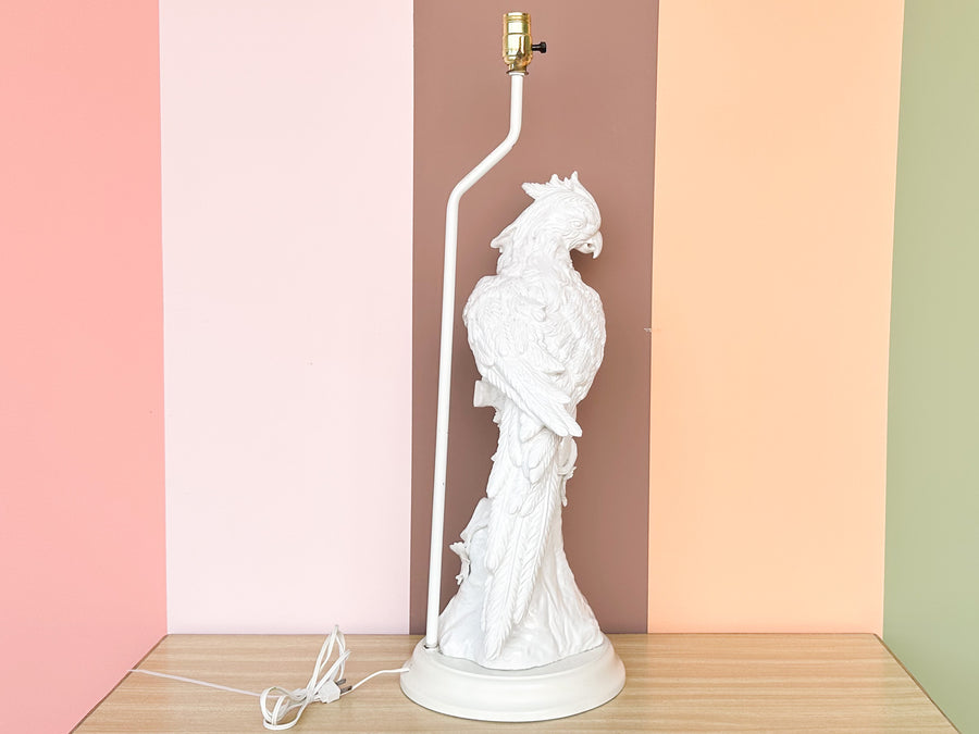 Tropical Chic Parrot Lamp