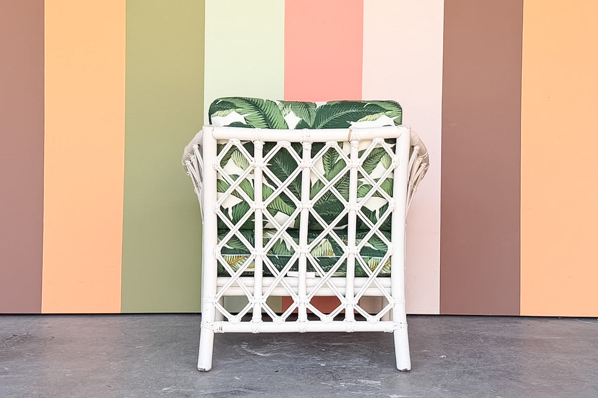 Ficks Reed Rattan Lounge Chair