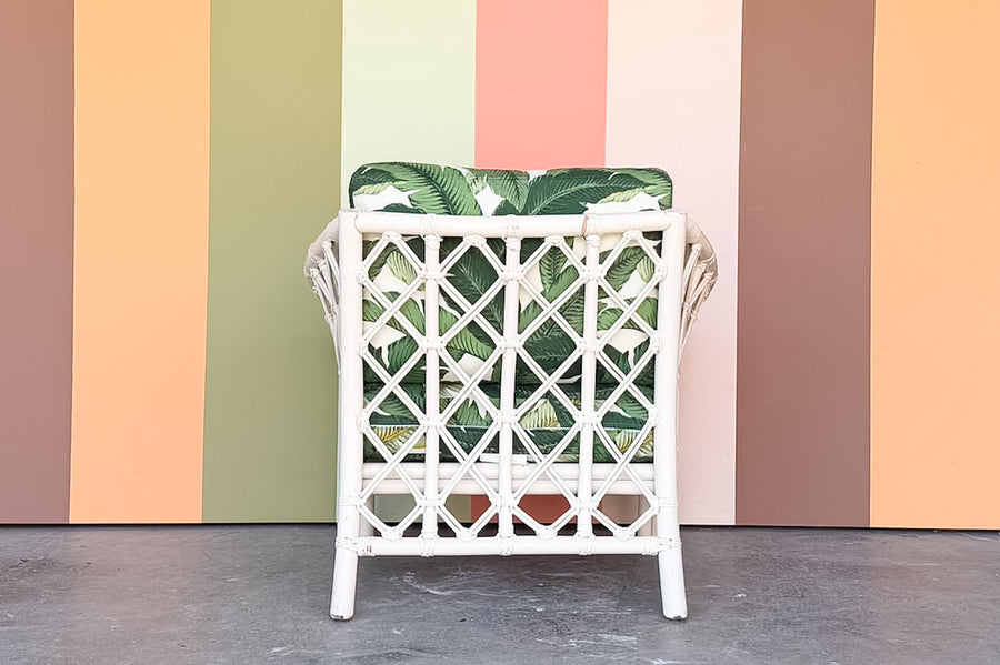 Ficks Reed Rattan Lounge Chair