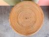 Pair of Natural Pencil Reed Rattan Side Tables