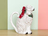 Fitz and Floyd Staffordshire Dog Holiday Pitcher