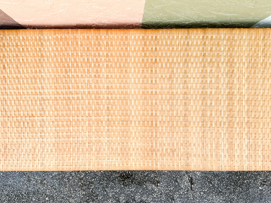 Coastal Chic Rattan Wrapped Dresser